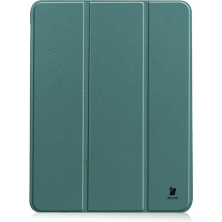 Etui Bizon Case Tab Lizard do iPad Air 5 / Air 4, ciemnozielone