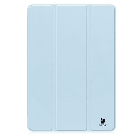 Etui Bizon Case Tab Lizard do Galaxy Tab S9 FE Plus, błękitne