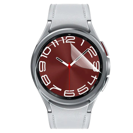 Folia hydrożelowa na ekran Bizon Glass Watch Hydrogel Duo do Galaxy Watch 6 Classic 43mm, 2 sztuki (zegarek)