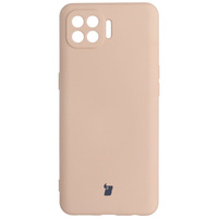 Etui Bizon Case Silicone do Oppo Reno 4 Lite, jasnoróżowe