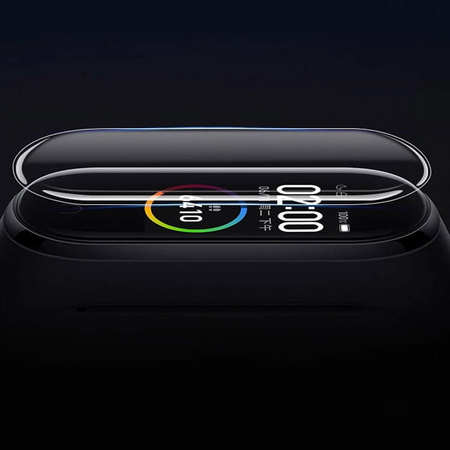 Folia hydrożelowa na ekran Bizon Glass Watch Hydrogel Duo, Xiaomi Mi Band 6 / 5, 2 sztuki