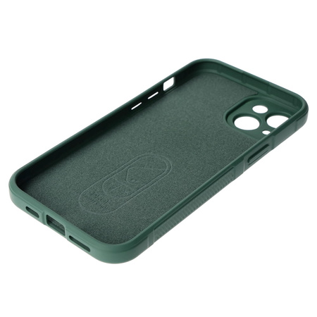 Pancerne etui Bizon Case Tur do iPhone 15 Plus, ciemnozielone