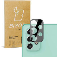 Szkło na aparat Bizon Glass Silk Lens dla Galaxy A33 5G, 2 sztuki