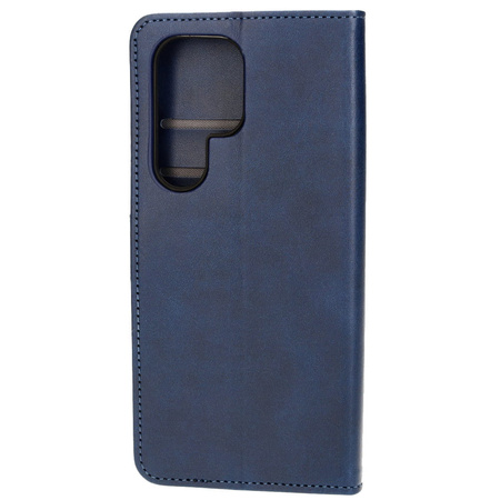 Etui z klapką Bizon Case Pocket do Galaxy S23 Ultra, granatowe