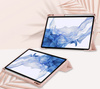 Etui Bizon Case Tab Clear Matt do Galaxy Tab S8 / S7, różowozłote