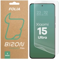 Folia hydrożelowa na ekran Bizon Glass Hydrogel Front do Galaxy S25 Ultra, 2 sztuki