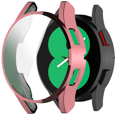 Etui Bizon Case Watch Felipe do Galaxy Watch FE / Watch 4 40 mm, różowe