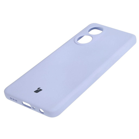Etui Bizon Case Silicone do Oppo A58 4G, jasnofioletowe