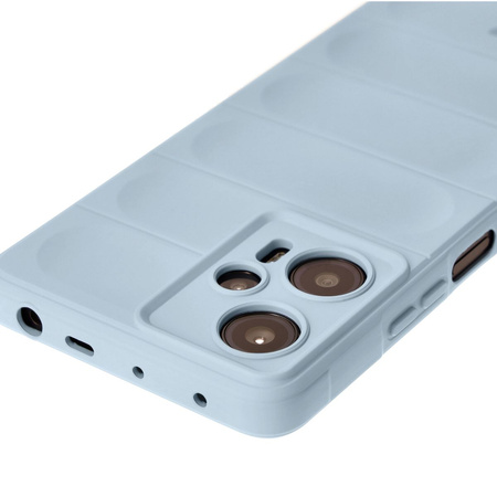 Pancerne etui Bizon Case Tur do Xiaomi Poco F5, jasnoniebieskie
