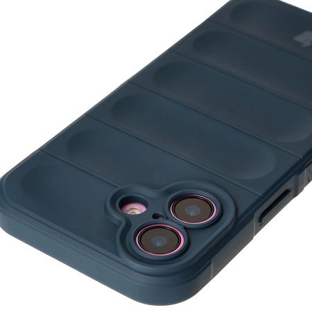 Pancerne etui Bizon Case Tur do iPhone 16, granatowe