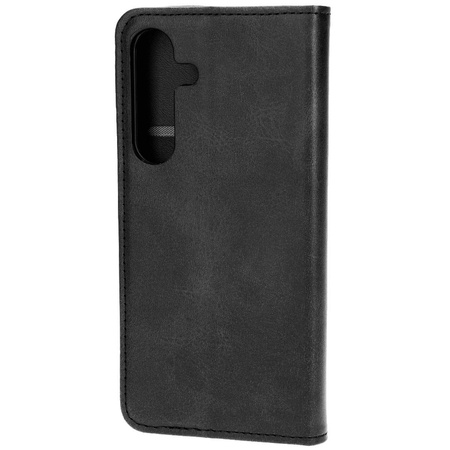Etui z klapką Bizon Case Pocket Pro do Galaxy S24, czarne
