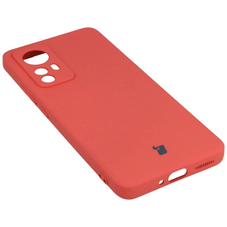 Etui Bizon Case Silicone do Xiaomi 12 / 12x, ciemny róż
