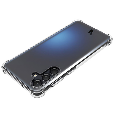 Elastyczne etui Bizon Case Salpa do Galaxy M55 5G, przezroczyste