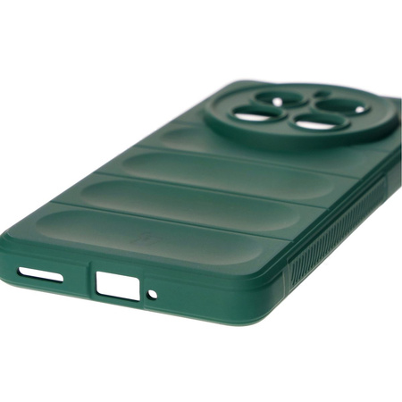 Pancerne etui Bizon Case Tur do Realme 12 Pro / 12 Pro+, ciemnozielone