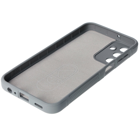 Pancerne etui Bizon Case Tur do Galaxy M15 5G, jasnoszare