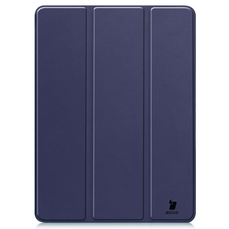 Etui Bizon Case Tab Lizard do iPad Pro 11" 2025 / 2024, granatowe