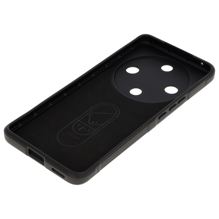 Pancerne etui Bizon Case Tur do Honor Magic6 Lite, czarne