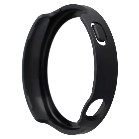 Etui ze szkłem do zegarka Bizon Case Watch Adamo do Huawei Watch GT6 41 mm, matowe czarne