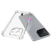 Etui + 2x folia Bizon Case Clear Pack do Asus ROG Phone 8, przezroczyste