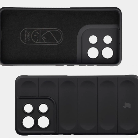 Pancerne etui Bizon Case Tur do Motorola Moto G86 5G, czarne