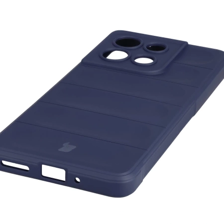 Pancerne etui Bizon Case Tur do Motorola Moto G86 5G, granatowe