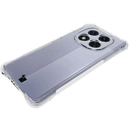 Elastyczne etui + 2x folia na ekran Bizon Case Clear Pack do Xiaomi Redmi Note 14 Pro 4G