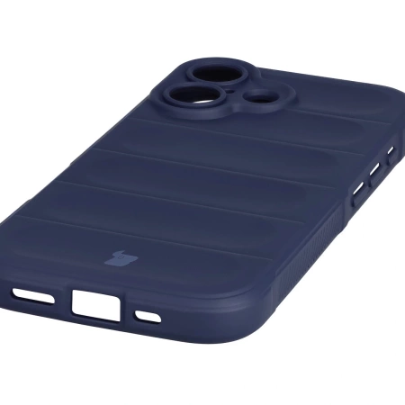 Pancerne etui Bizon Case Tur do iPhone 17, granatowe
