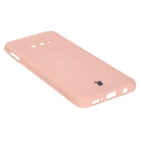 Etui Bizon Case Silicone do Galaxy S10e, jasnoróżowe