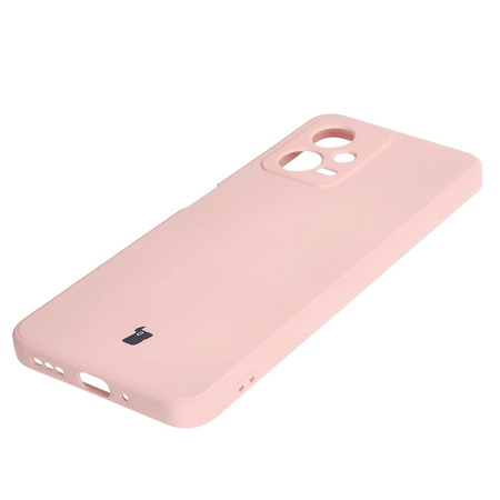 Etui Bizon Case Silicone Sq do Xiaomi POCO X5, Redmi Note 12 5G, jasnoróżowe