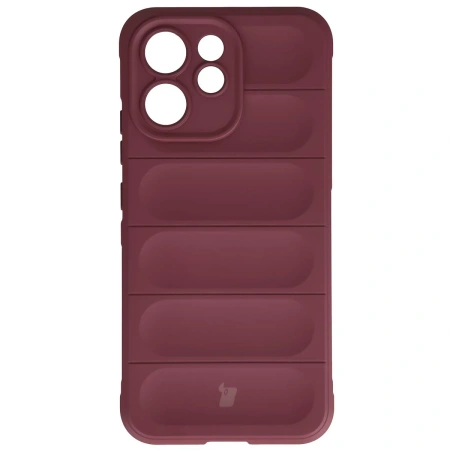 Pancerne etui Bizon Case Tur do Oppo Reno 15 F / FS, burgundowe