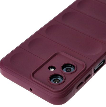 Pancerne etui Bizon Case Tur do Motorola Moto G54 5G, ciemnofioletowe