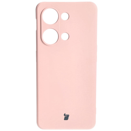 Etui Bizon Case Silicone Sq do OnePlus Nord 3, jasnoróżowe