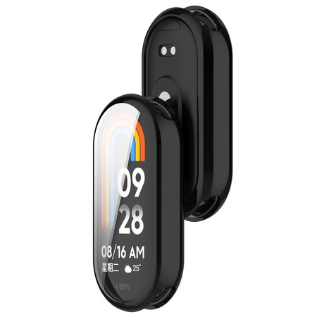 Etui Bizon Case Watch Felipe do Xiaomi Smart Band 9, czarne
