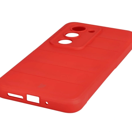 Pancerne etui Bizon Case Tur do Xiaomi Redmi 15 4G / 5G, czerwone