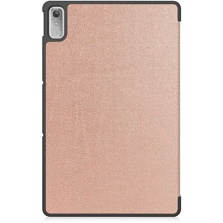 Etui Bizon Case Tab Croc do Lenovo Tab P11 Gen 2 / Xiaoxin Pad Plus 2023, różowozłote