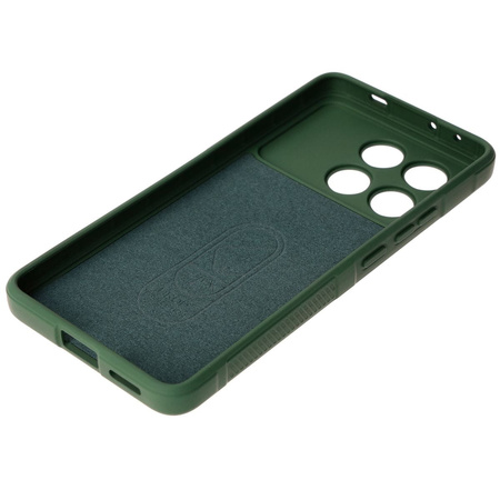 Pancerne etui Bizon Case Tur do Xiaomi Poco X6 Pro, ciemnozielone