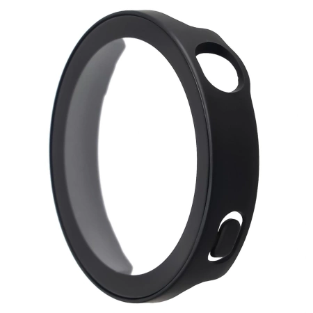 Etui ze szkłem do zegarka Bizon Case Watch Adamo do Huawei Watch GT6 41 mm, matowe czarne