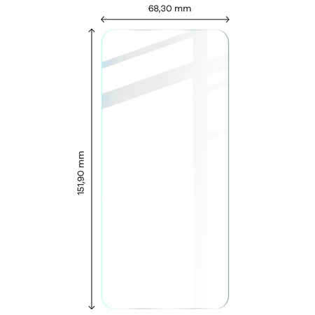 Szkło hartowane Bizon Glass Clear - 3 szt. + obiektyw, Moto G31 / G41