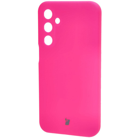 Silikonowe etui Bizon Soft Case do Galaxy M35 5G, neonowo-różowe
