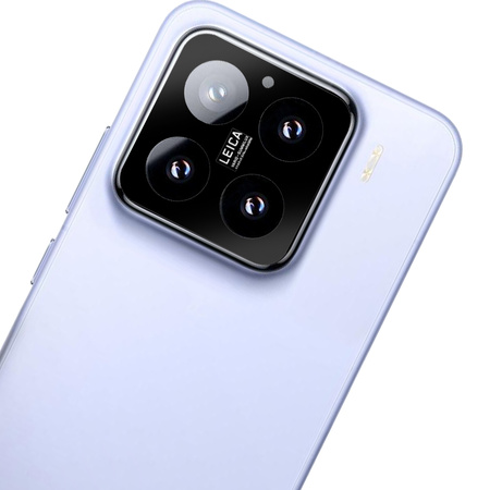 Szkło na aparat Bizon Glass Silk Lens do Xiaomi 15, 2 sztuki