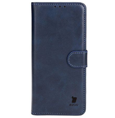 Etui z klapką Bizon Case Pocket do Oppo A58 4G, granatowe