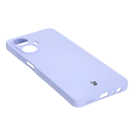 Etui Bizon Case Silicone do Realme C55, jasnofioletowe