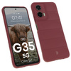 Pancerne etui Bizon Case Tur do Motorola Moto G35 5G, burgundowe