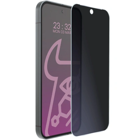 Prywatyzujące szkło hybrydowe Bizon Glass Mule Shadow do Google Pixel 10 Pro, matowe