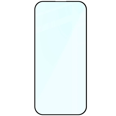 Szkło hartowane Bizon Glass Edge 2 do iPhone 16 Pro / 17 / 17 Pro, czarna ramka