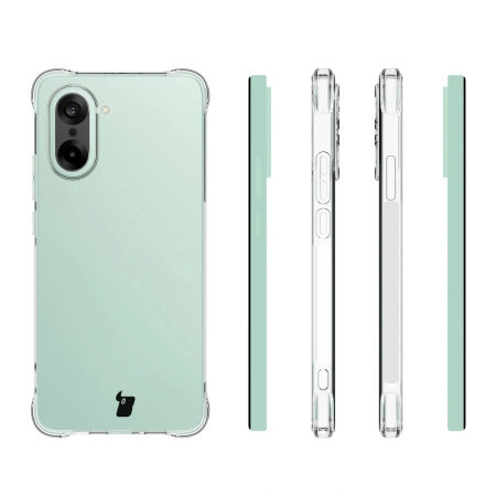 Elastyczne etui Bizon Case Salpa do OnePlus Nord CE5 5G, przezroczyste