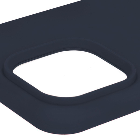 Etui silikonowe Bizon Soft Case do iPhone 14 Pro Max, ciemnoniebieskie