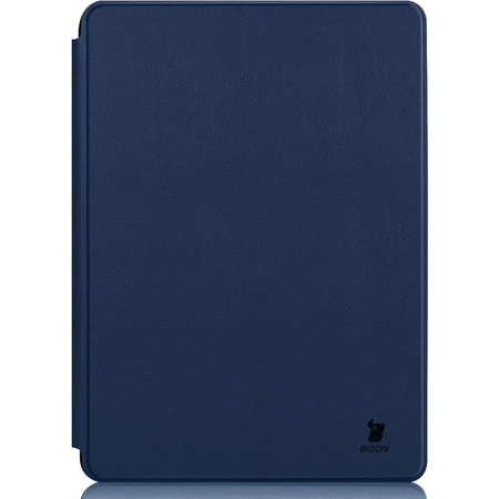 Etui Bizon Case Tab Croc do Microsoft Surface Go 3 / Go 2 / Go, granatowe