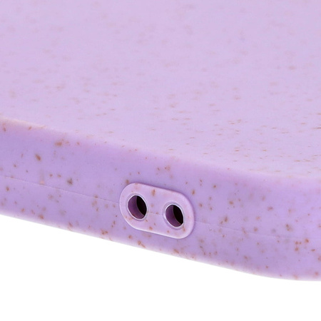 Ekologiczne etui Bizon Bio-Case do iPhone 13 Pro, fioletowe