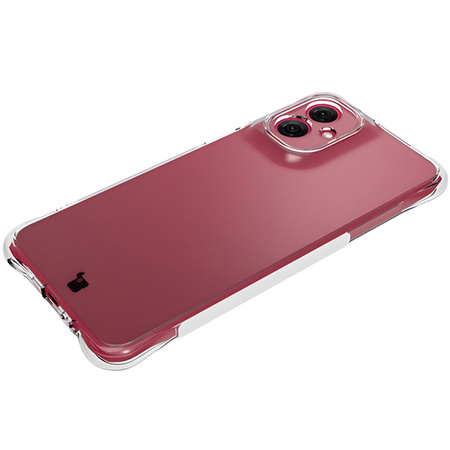 Elastyczne etui Bizon Case Salpa do Motorola Moto G55 5G, przezroczyste